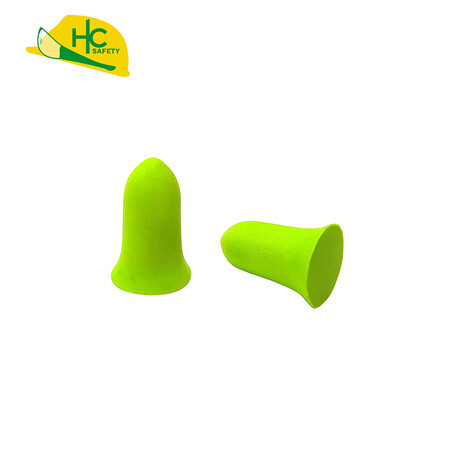 Helles grünes Design, Einweg- und hygienisch, entspricht den CE EN352-2 Standards.